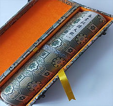 古交书画装裱案例